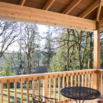 Cedar Deck and Patio Cover in Albany
