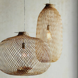 Chedi Bamboo Pendants - Lighting