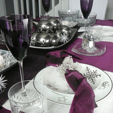 WINTER HOLIDAY PLUM TABLESCAPE FL 2008