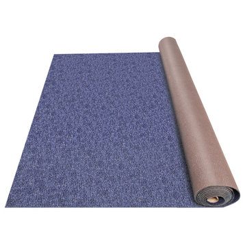 VEVOR Outdoor Carpet Waterproof Indoor Outdoor Rugs, Blue, 6'x49.2'