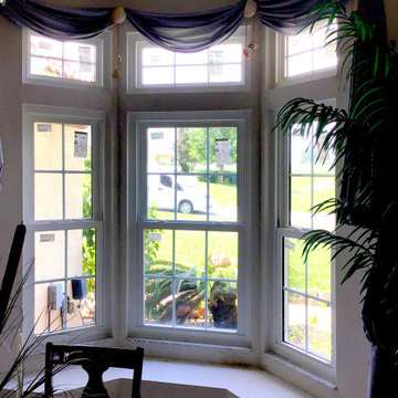 DuraShield V Impact Windows Bay and Bow Windows Installed