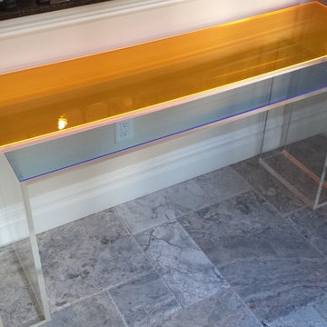 Console Table - double layer with color over lay