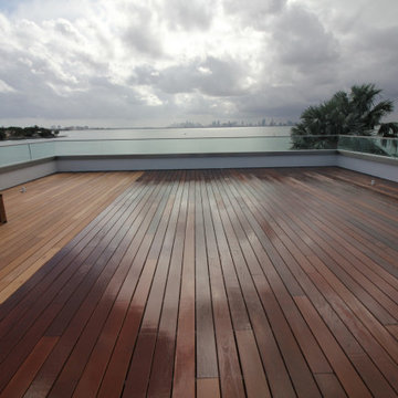 6,000 Sq/ft Ipe Roofdeck Private Residence North Miami Beach, FL