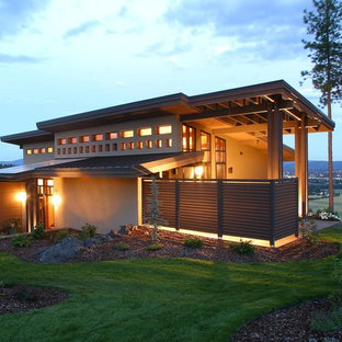 Einstöckiges Modernes Haus in Seattle