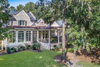 Example of an exterior home design in Other