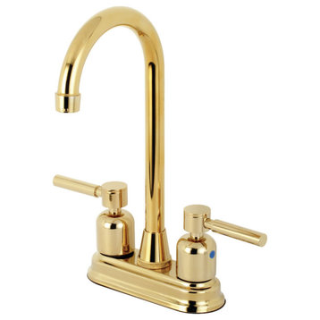 Kingston Brass KB849.DL Concord 1.8 GPM Standard Bar Faucet - Polished Brass