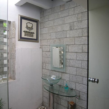 Stone Courtyard House