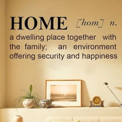 HOME: Definition - Wall Decals