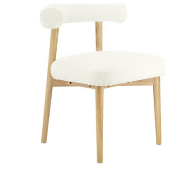 Spara Boucle Side Chair, Cream
