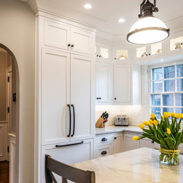 Classic Home Gets Elegant Renovation Reminiscent of Original Design