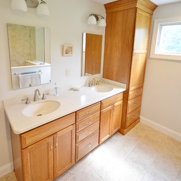 Master Bath with Large Shower plus Seat
