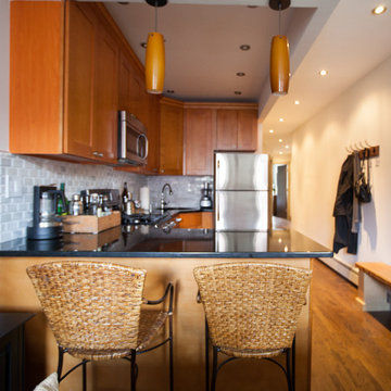 My Houzz: Warm Industrial Style in a Brooklyn Apartment