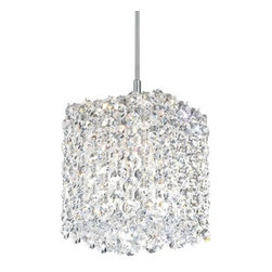 Gorgeous Schonbek Refrax 1 Light Pendant Lighting - Lighting