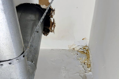 Bedroom Closet Wall and Ceiling Repair Project