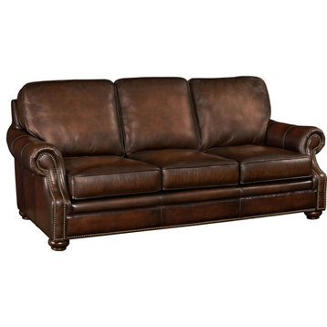 Hooker Furniture SS185-03-089 83"W Leather Sofa - Sedona Chateau