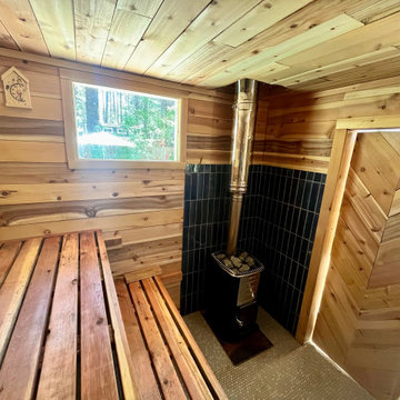 Wood Burning Sauna in South Lake Tahoe California