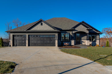 Craftsman exterior home idea in Other