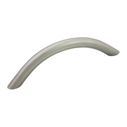 Cosmas - Cosmas 801-96SN Satin Nickel Arch Cabinet Pull - Cabinet And Drawer Handle Pulls