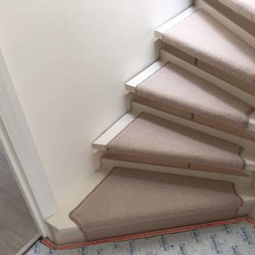 Installing Carpet to Stairs as a Runner