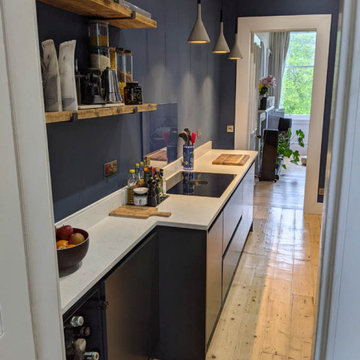 A Rustic Kitchen in a Modern Edinburgh Flat