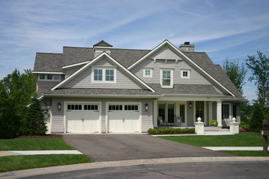 Transitional exterior home photo in Grand Rapids