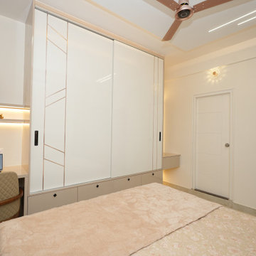 Custom Wardrobe Design for Organized Living | SHIVAGANGA AR PRAKRUTHI |
