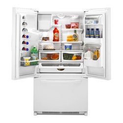 Whirlpool Cubic Foot French Door Refrigerator in White - Products