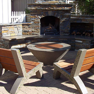 Concrete Gas Fire Pits
