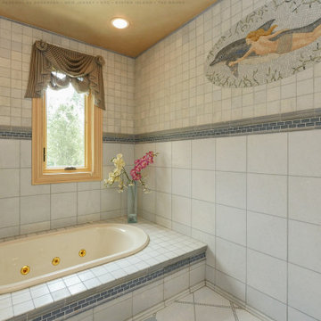 Casement Window in Marvelous Bathroom - Renewal by Andersen New Jersey & NYC