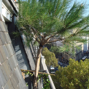 Un micro balcon à Paris Opéra...