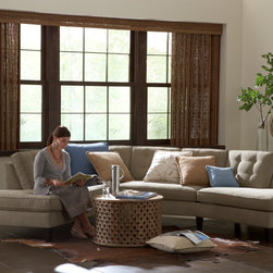 Horizons Natural Woven Shades - Window Treatments