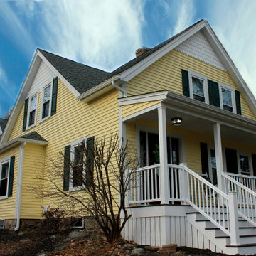CertainTeed Vinyl Siding & Farmers Porch, Taunton, MA