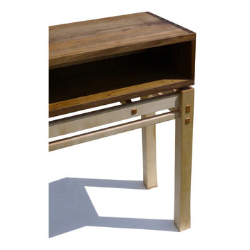 Console à pattes d'éléphant