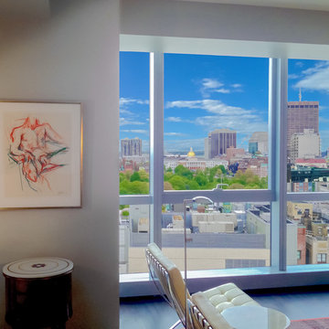 Figure Drawing in Vintage Gold Leaf Frame by John Ruggieri (Private collection)