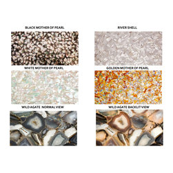 The Semi-Precious Gemstone Collection - Kitchen Countertops