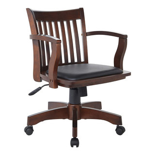 Boss Smoke Fabric Task Chair with Adjustable Arms