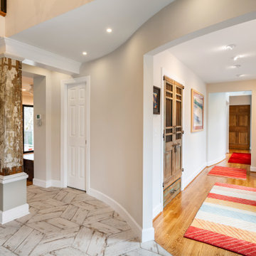Curvy Contemporary Interior Remodel