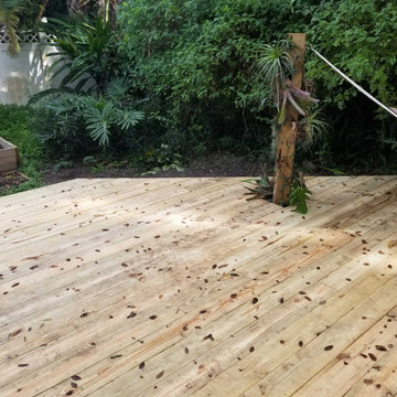 Ground Level Deck New Symrna