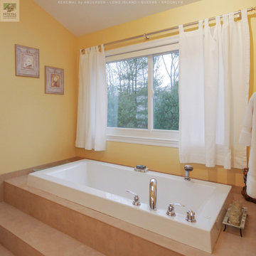 New Window in Magnificent Bathroom - Renewal by Andersen Long Island