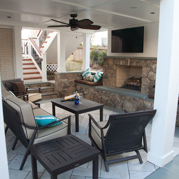 High End Deck and Lower Living Space