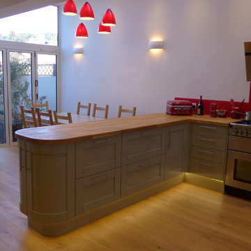 Kitchen in Side Return Extension