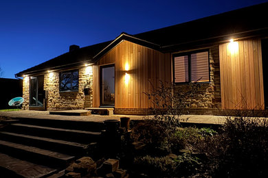 Design ideas for a large contemporary home in Other.
