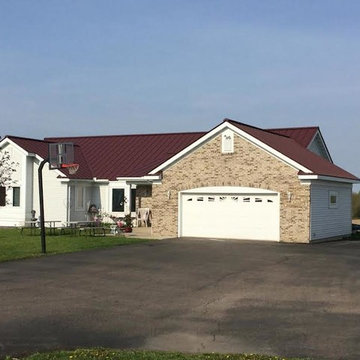 Mixed Siding One Story House