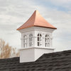 Smithsonian Stafford Vinyl Cupola With Copper Roof by Good Directions, 60" X 99"