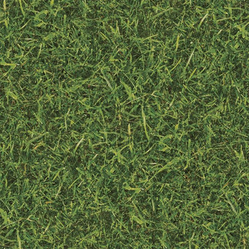 20"x20" Green Grass Luxury Vinyl Tile, Set of 6