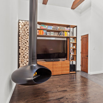Multi Tiered Entertainment Center