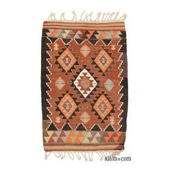 Vintage Balikesir Kilim - Rugs