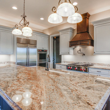 Typhoon Bordeaux Granite Kitchen