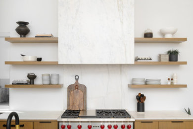 Kitchen - modern kitchen idea in Orange County