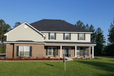 Inspiration for a timeless exterior home remodel in Atlanta
